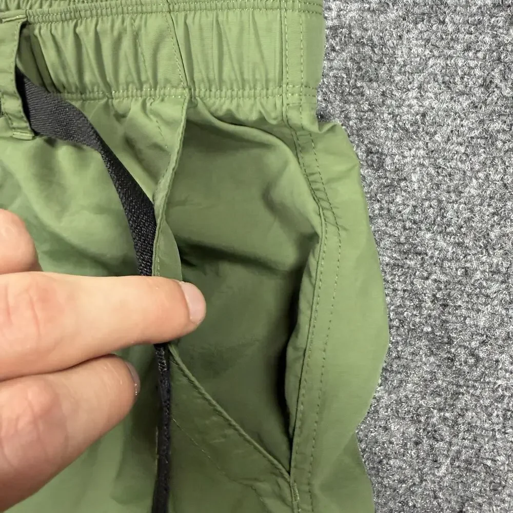 Polo Ralph Lauren Men’s Medium Green Belted Hiking Utility Trail Shorts Nylon